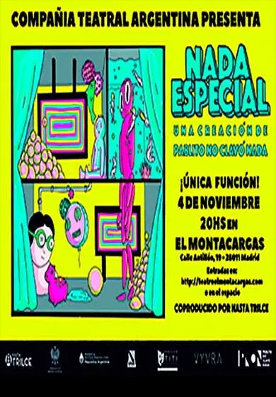 Cartel de Pablito no clavó nada: Nada Especial