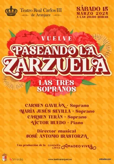 Cartel de Paseando la Zarzuela