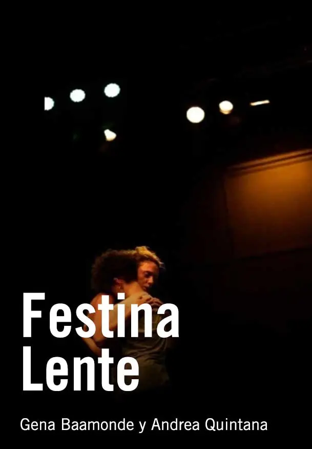 Cartel de Festina Lente
