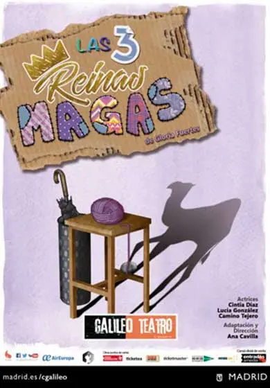 Cartel de Las Tres Reinas Magas
