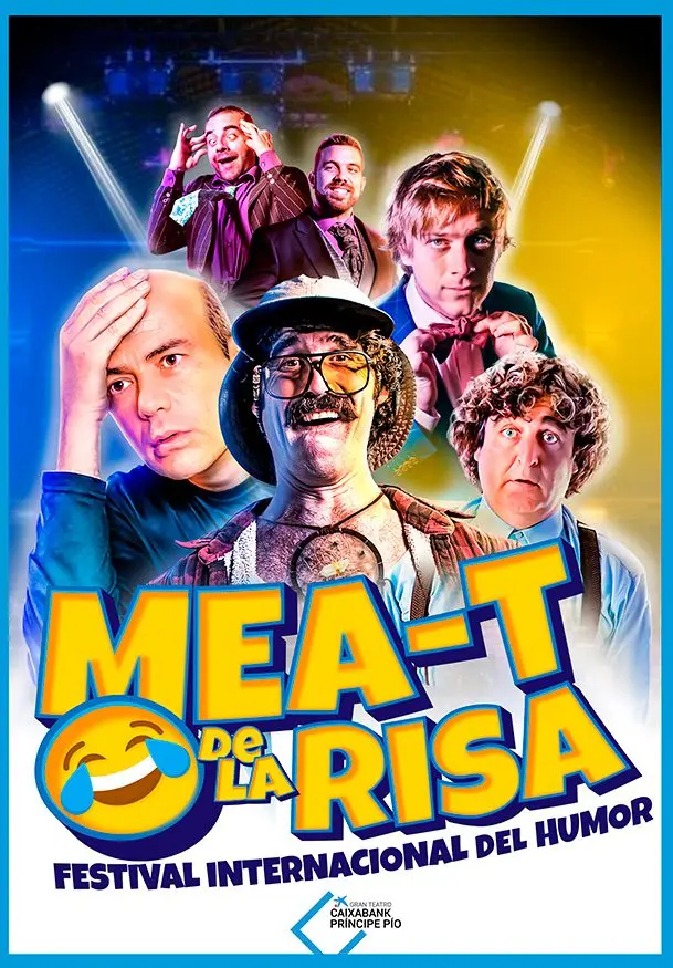 Cartel de Mea-t de la risa - Festival internacional del humor