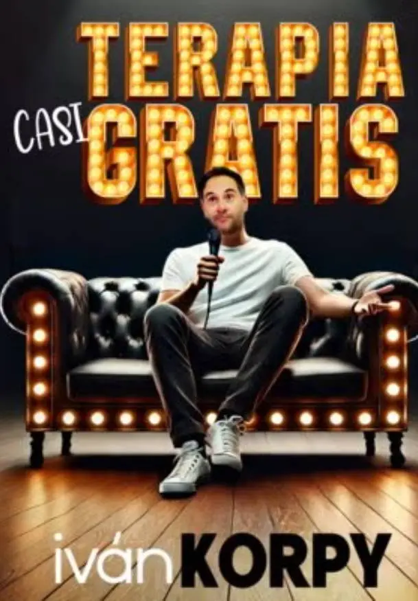 Cartel de Terapia casi gratis