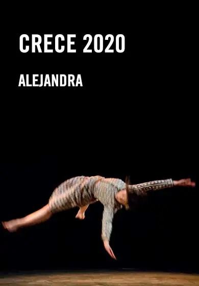 Cartel de Crece 2020: Alejandra