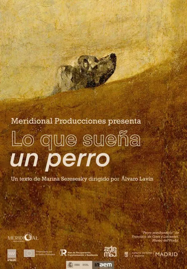 Cartel de Lo que sueña un perro
