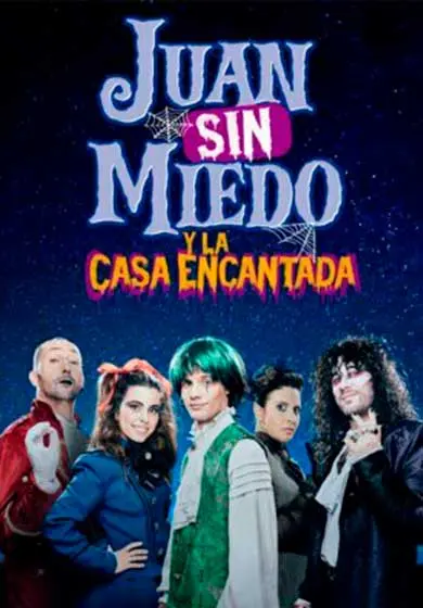 Cartel de Juan sin miedo y la casa encantada