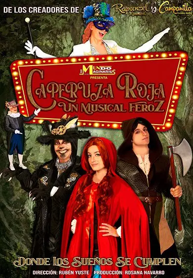 Cartel de Caperuza Roja, un musical feroz
