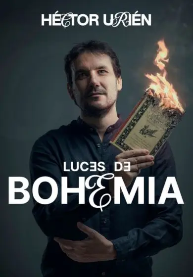 Cartel de Héctor Urién: Luces de bohemia