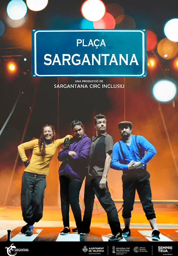 Cartel de Plaça Sargantana
