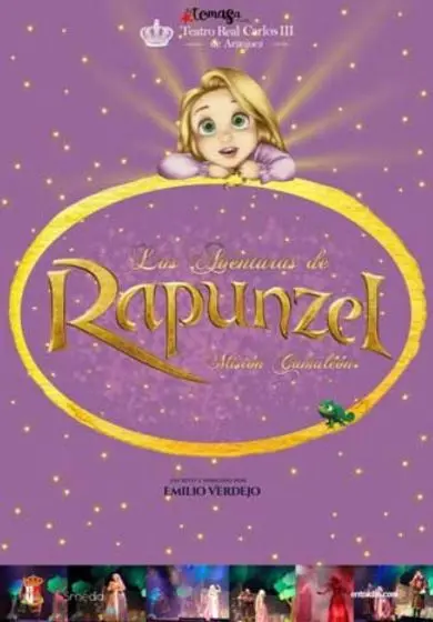 Cartel de Las aventuras de Rapunzel