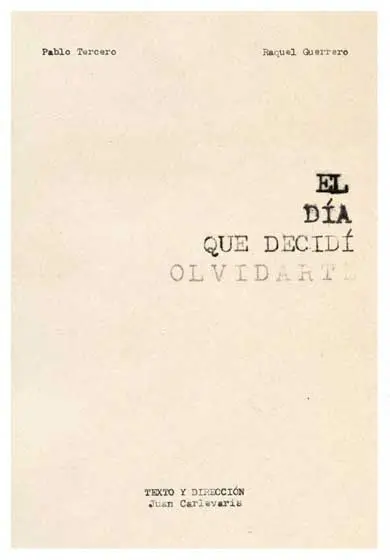 Cartel de El día que decidí olvidarte