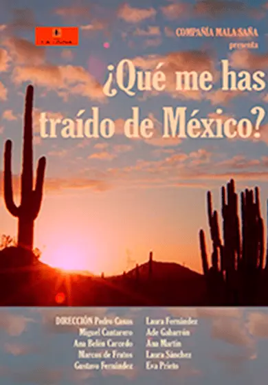 Cartel de ¿Qué me has traído de México?