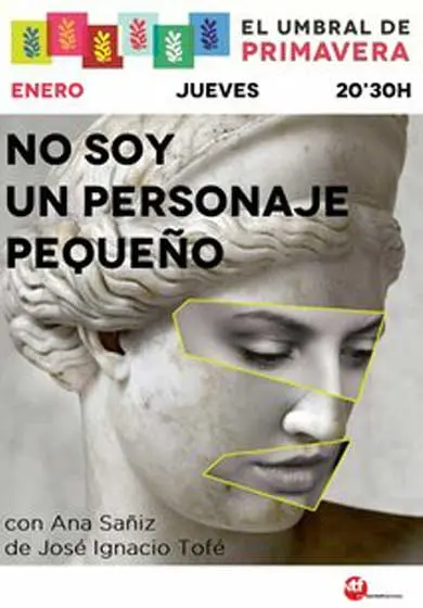 Cartel de No soy un personaje pequeño