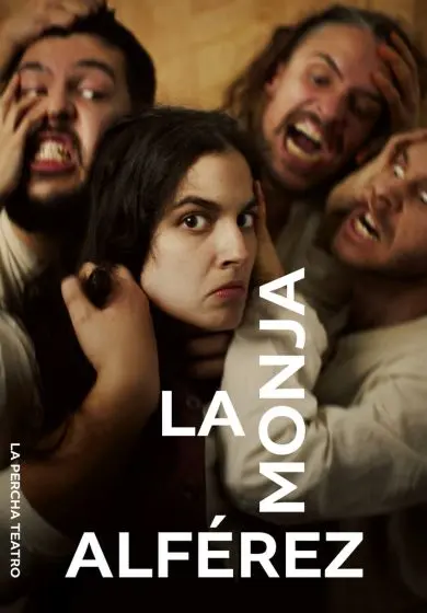 Cartel de La monja alférez