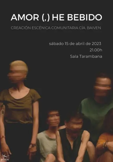 Cartel de Amor (,) he bebido