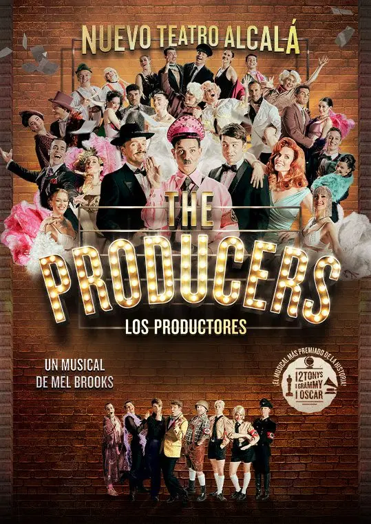 Cartel de The Producers, el musical