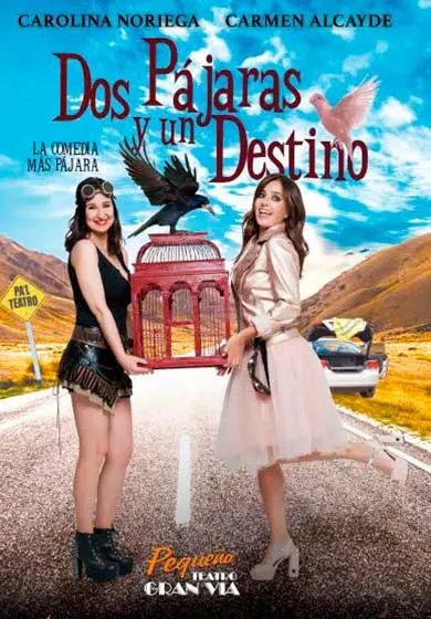 Cartel de Dos pájaras y un destino