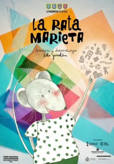 Cartel de La rata Marieta