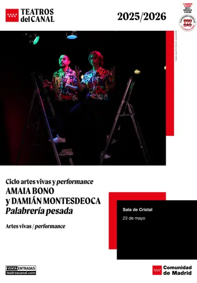 Cartel de Palabrería pesada