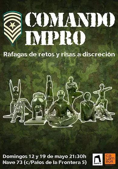 Cartel de Comando Impro