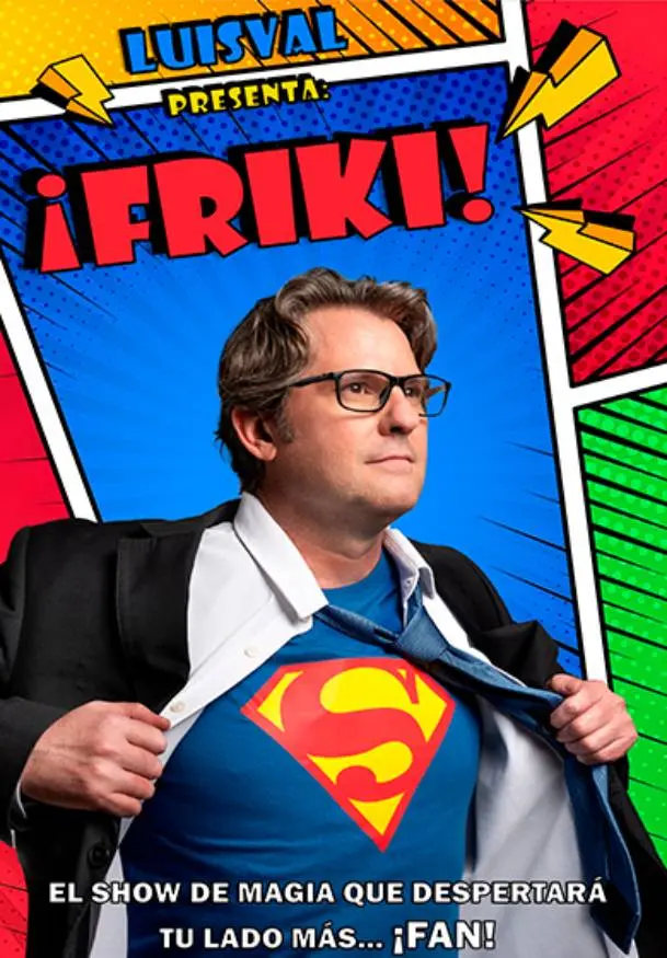 Cartel de ¡Friki! - Luisval