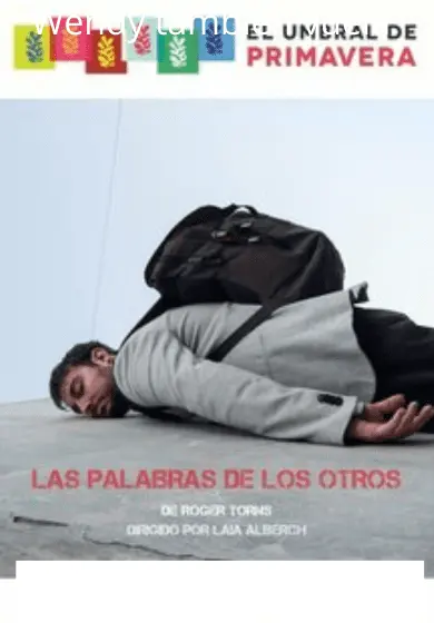 Cartel de La palabra de los otros
