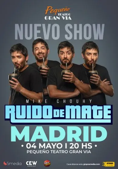 Cartel de Ruido de mate - Mike Chouhy