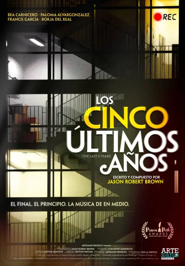 Cartel de Los cinco últimos años