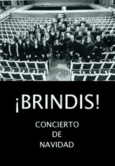 Cartel de ¡Brindis! Concierto de Navidad