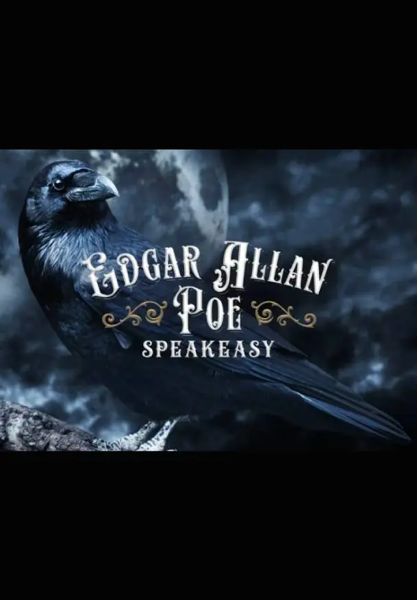 Cartel de Edgar Allan Poe Speakeasy