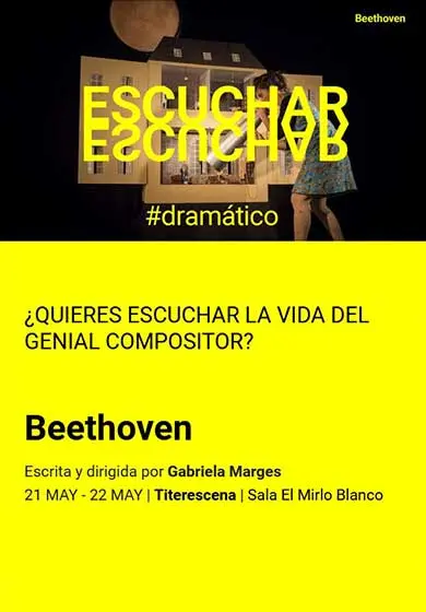 Cartel de Titerescena: Beethoven