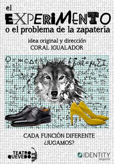 Cartel de El experimento (o el problema de la zapatería)