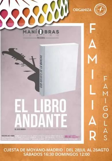 Cartel de El libro andante
