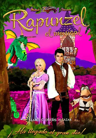 Cartel de Mundo Imaginarius: Rapunzel, el musical