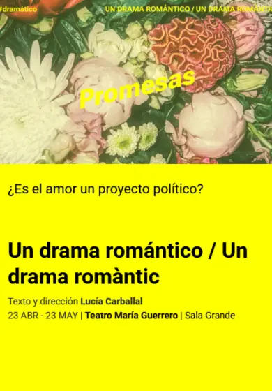 Cartel de Un drama romántico / Un drama romàntic