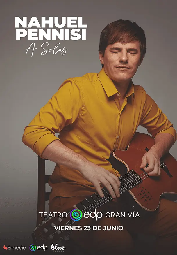 Cartel de Nahuel Pennisi: A solas