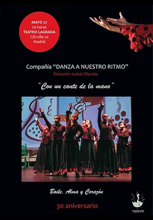 Cartel de Con un cante de la mano