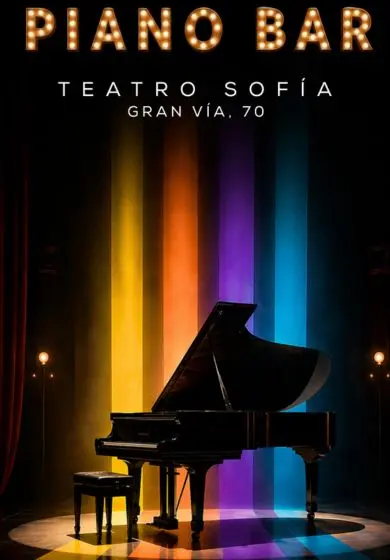 Cartel de Piano Bar