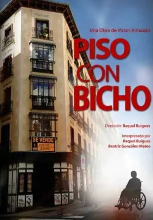 Cartel de Piso con bicho