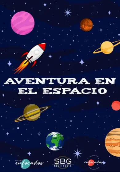 Cartel de Aventura en el espacio