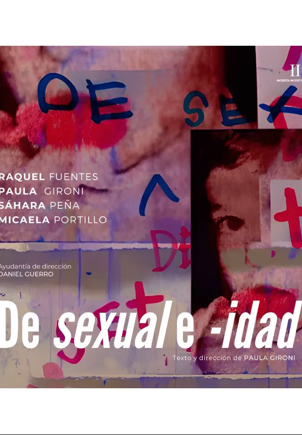 Cartel de De sexual e idad