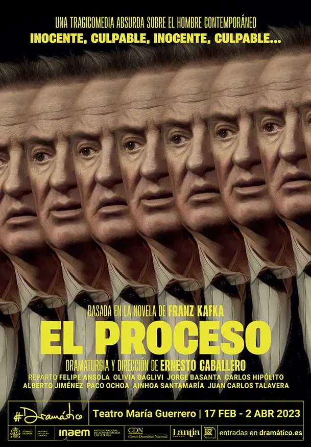 Cartel de Ernesto Caballero: El proceso