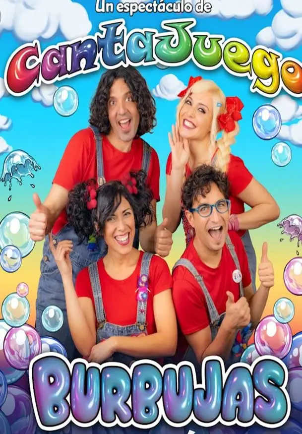 Cartel de CantaJuego - Burbujas