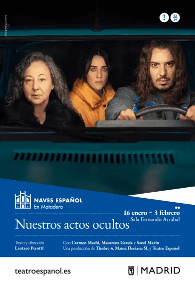 Cartel de Nuestros actos ocultos