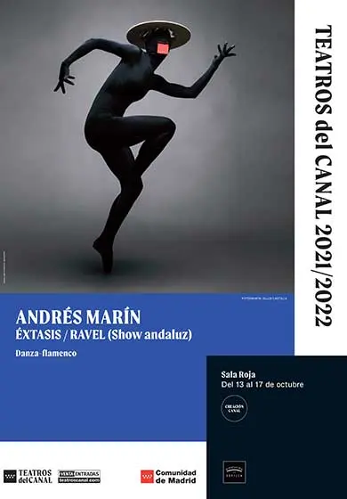 Cartel de Andrés Marín: Éxtasis Ravel (Show andaluz)