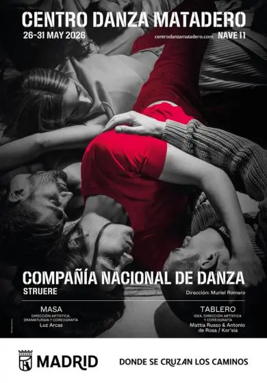 Cartel de Struere - Luz Arcas | Kor'sia | Compañía Nacional de Danza