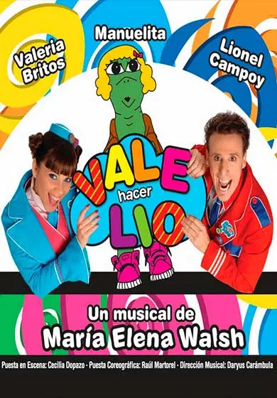 Cartel de Vale hacer Lio