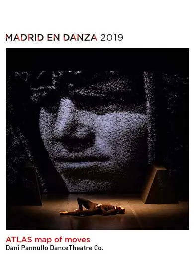 Cartel de ATLAS map of moves. Dani Pannullo DanceTheatre Co.