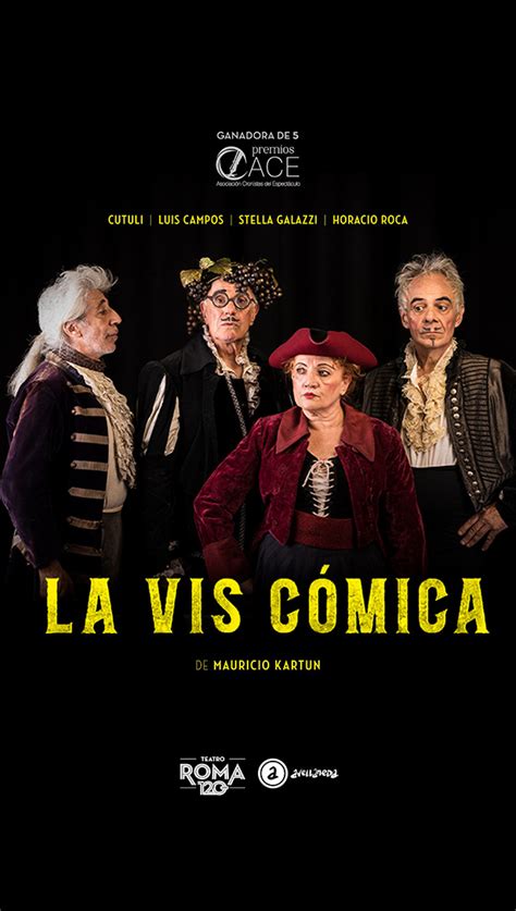 Cartel de La vis cómica