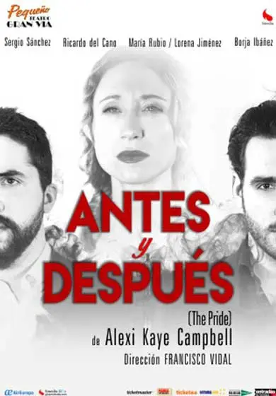 Cartel de Antes y después - The pride