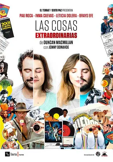 Cartel de Las cosas extraordinarias